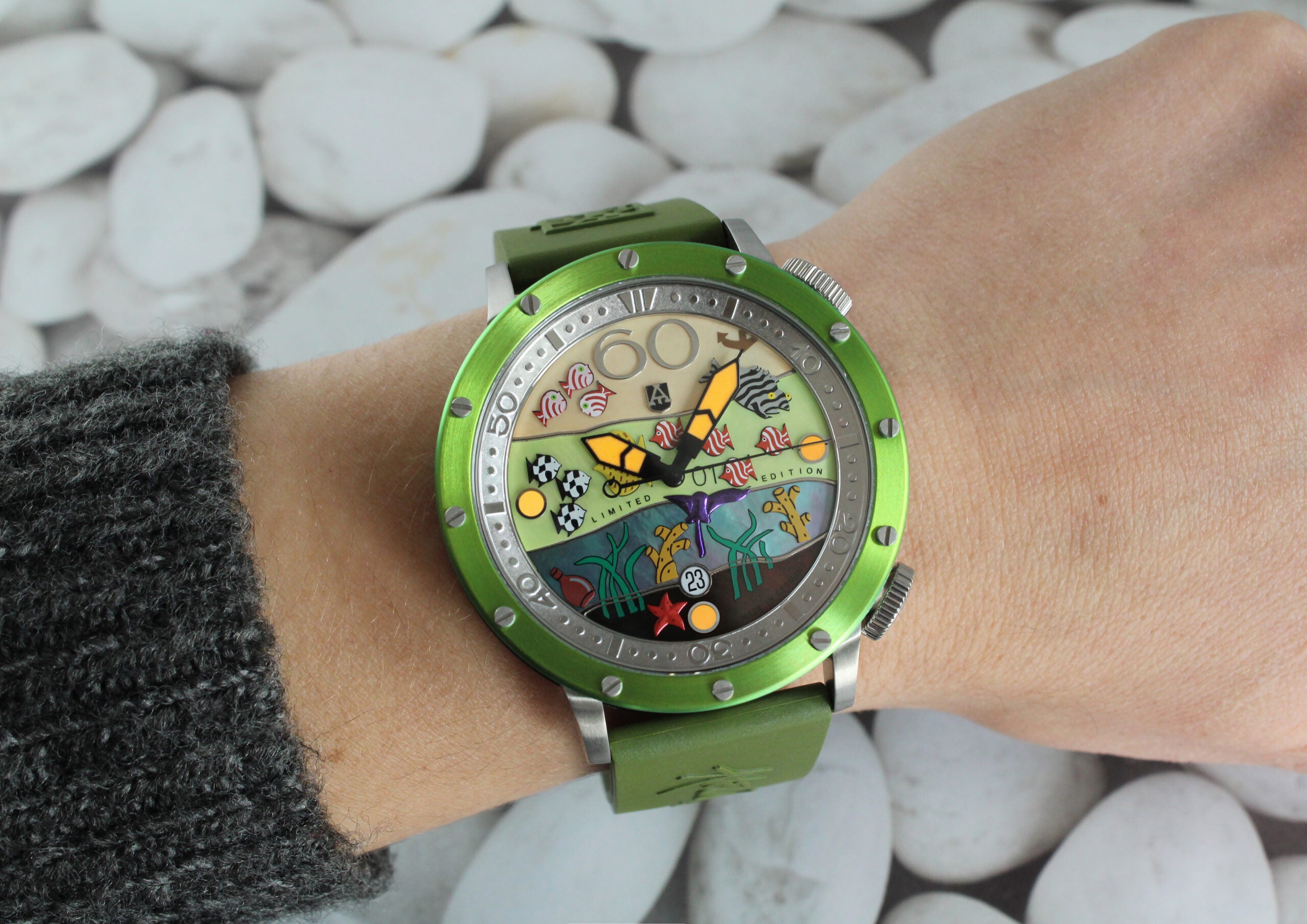 ALEXANDER SHOROKHOFF Flensi Green - Red Army Watches