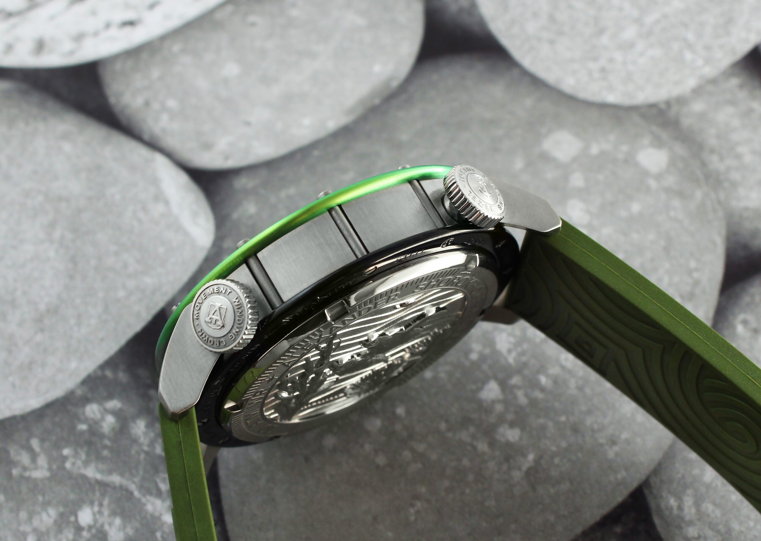 ALEXANDER SHOROKHOFF Flensi Green - Red Army Watches