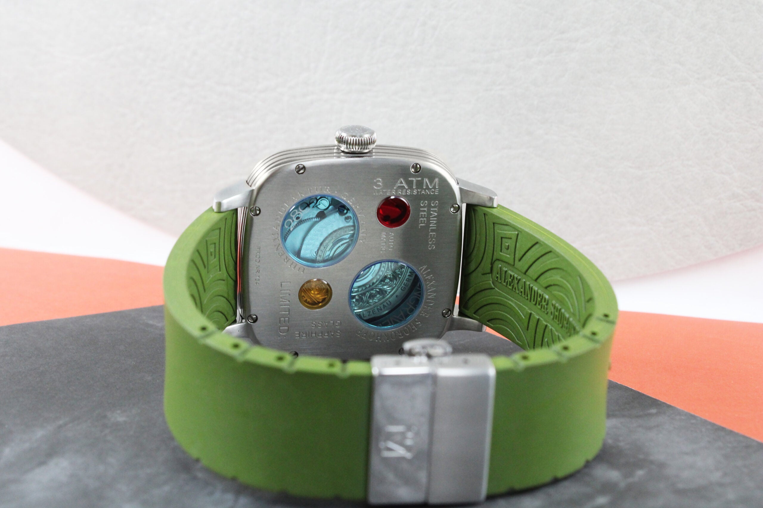 ALEXANDER SHOROKHOFF Kandy Sport Unique Green - Red Army Watches