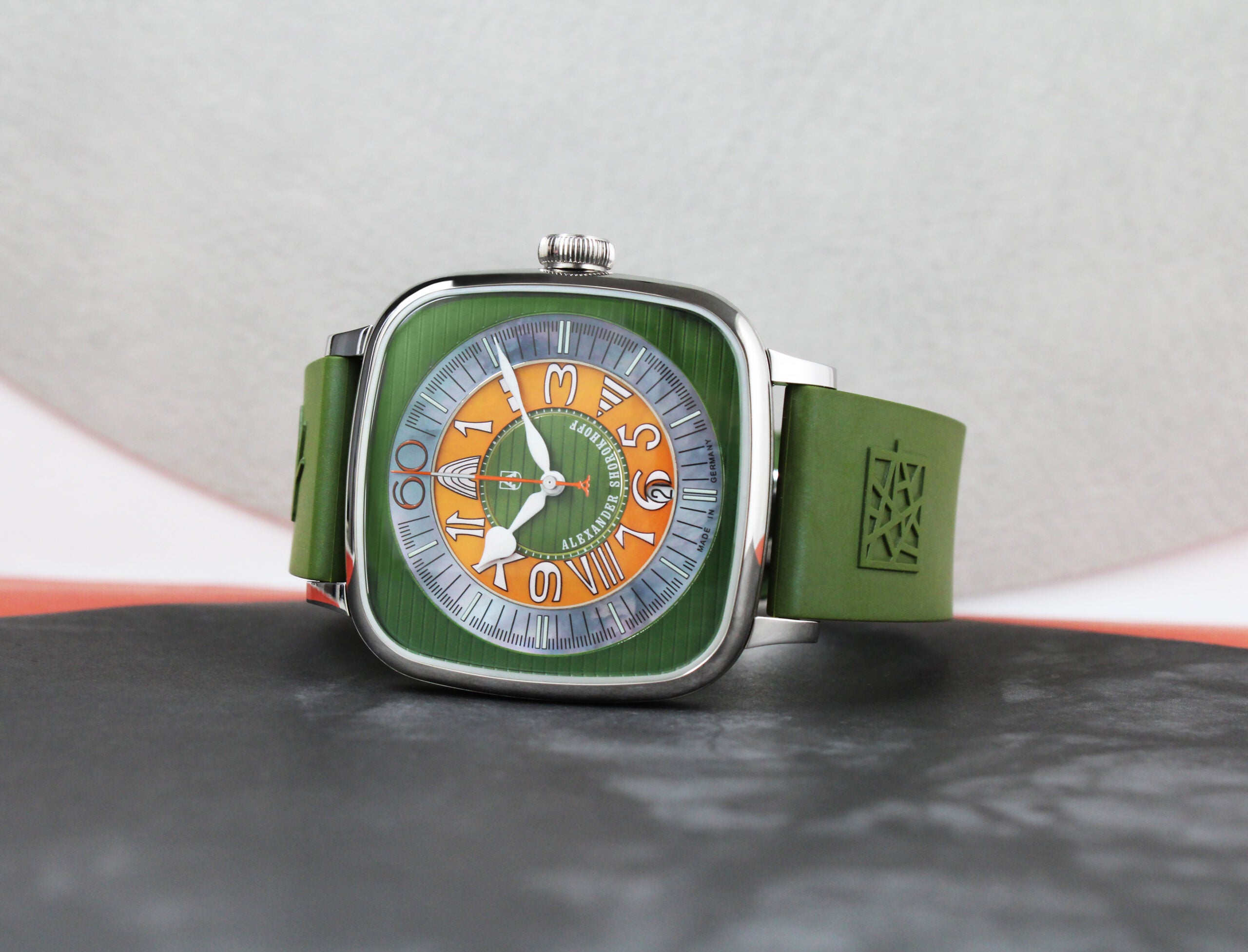 ALEXANDER SHOROKHOFF Kandy Sport Unique Green - Red Army Watches