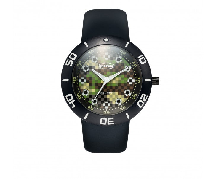 IKEPOD Seapod S003 Pixpat - Red Army Watches