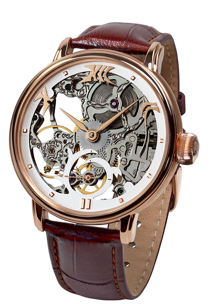 POLJOT INTERNATIONAL Skeleton Six 9910.1940611 - Red Army Watches