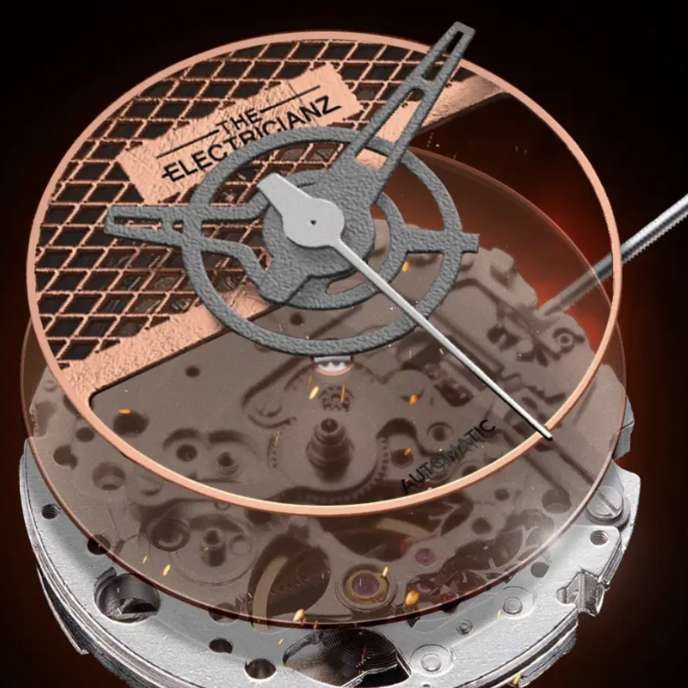 The ELECTRICIANZ Copper X - Red Army Watches