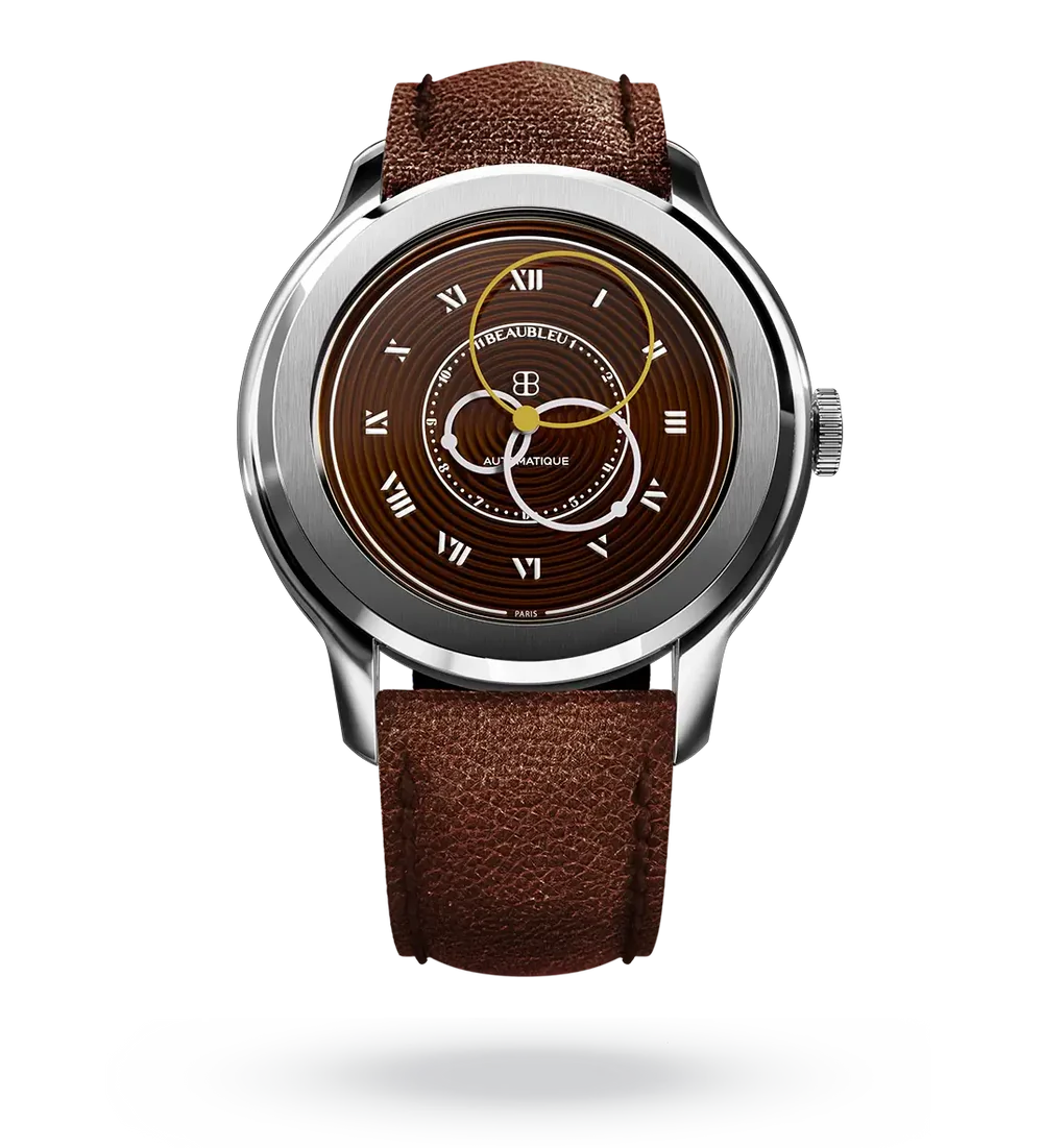 BEAUBLEU Vitruve Origine Cognac - Red Army Watches