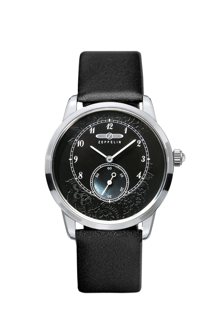 ZEPPELIN VIKTORIA LUISE BLACK MOTHER OF PEARL QUARTZ 7333-2 - Red Army Watches