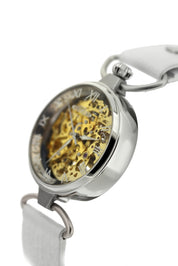ZEPPELIN PRINCESS OF SKY Y.GOLD SKELETON STEEL CASE AUTOMATIC 7457-5 - Red Army Watches