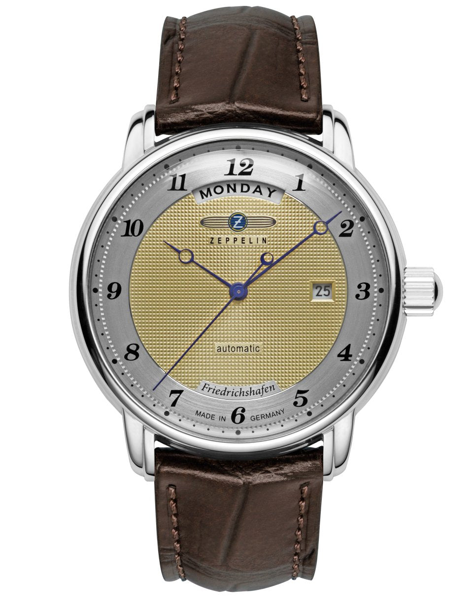 ZEPPELIN FRIEDRICHSHAFEN GOLD COLORED DIAL AUTOMATIC 8562-5 - Red Army Watches