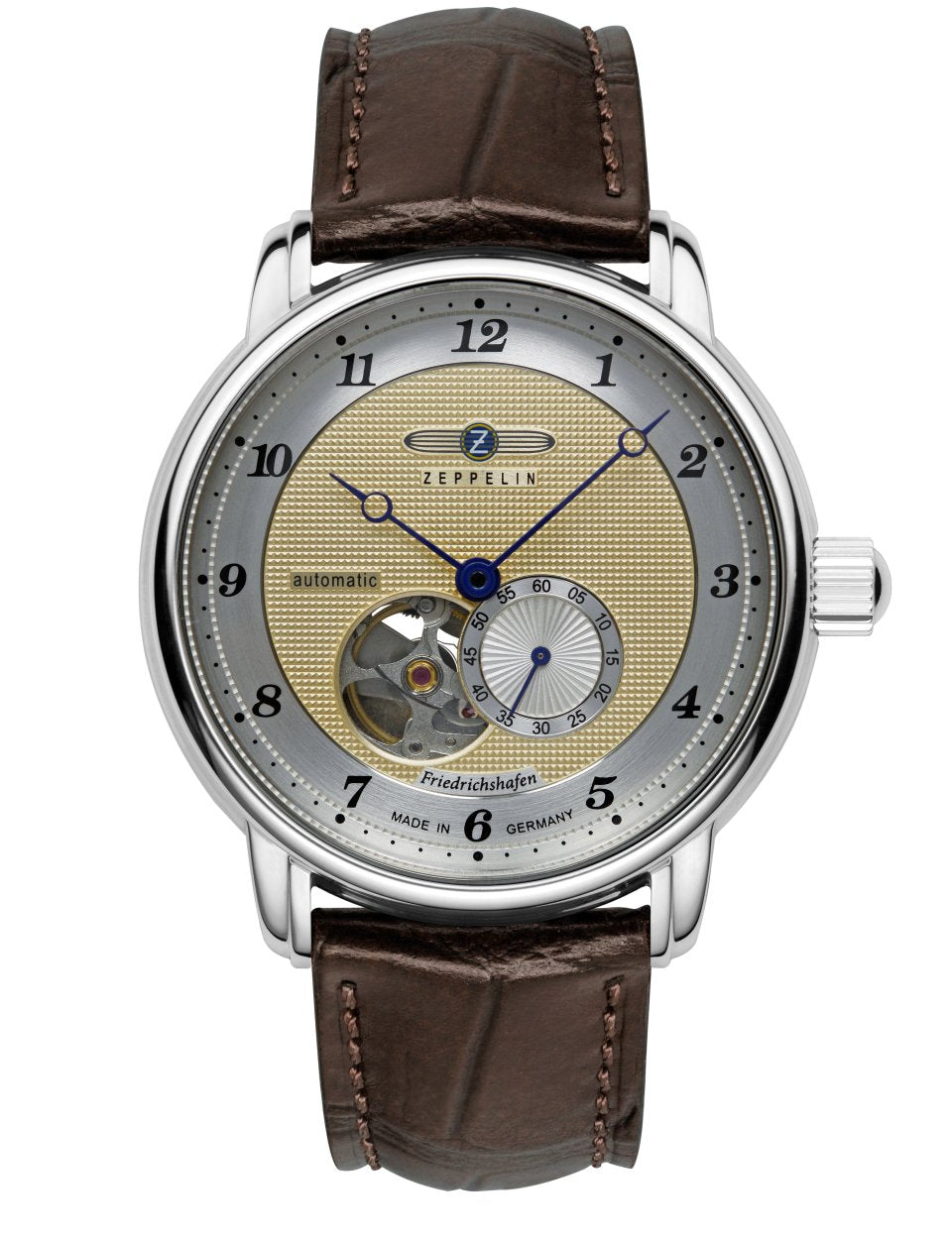ZEPPELIN FRIEDRICHSHAFEN GOLD COLORED DIAL AUTOMATIC 8566-5 - Red Army Watches