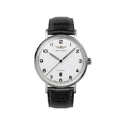 IRON ANNIE MEN'S AUTOMATIC WATCH WITH DATE AND LEATHER STRAP - Red Army Watches