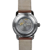 ZEPPELIN MEN'S AUTOMATIC WATCH WITH POWER RESERVE INDICATOR AND LEATHER STRAP - Red Army Watches