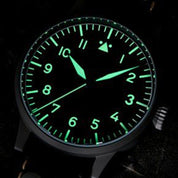 LACO PILOT WATCH ORIGINAL MEMMINGEN 42 MM HANDWINDING - Red Army Watches