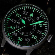 LACO PILOT WATCH ORIGINAL PADERBORN 42 MM AUTOMATIC - Red Army Watches