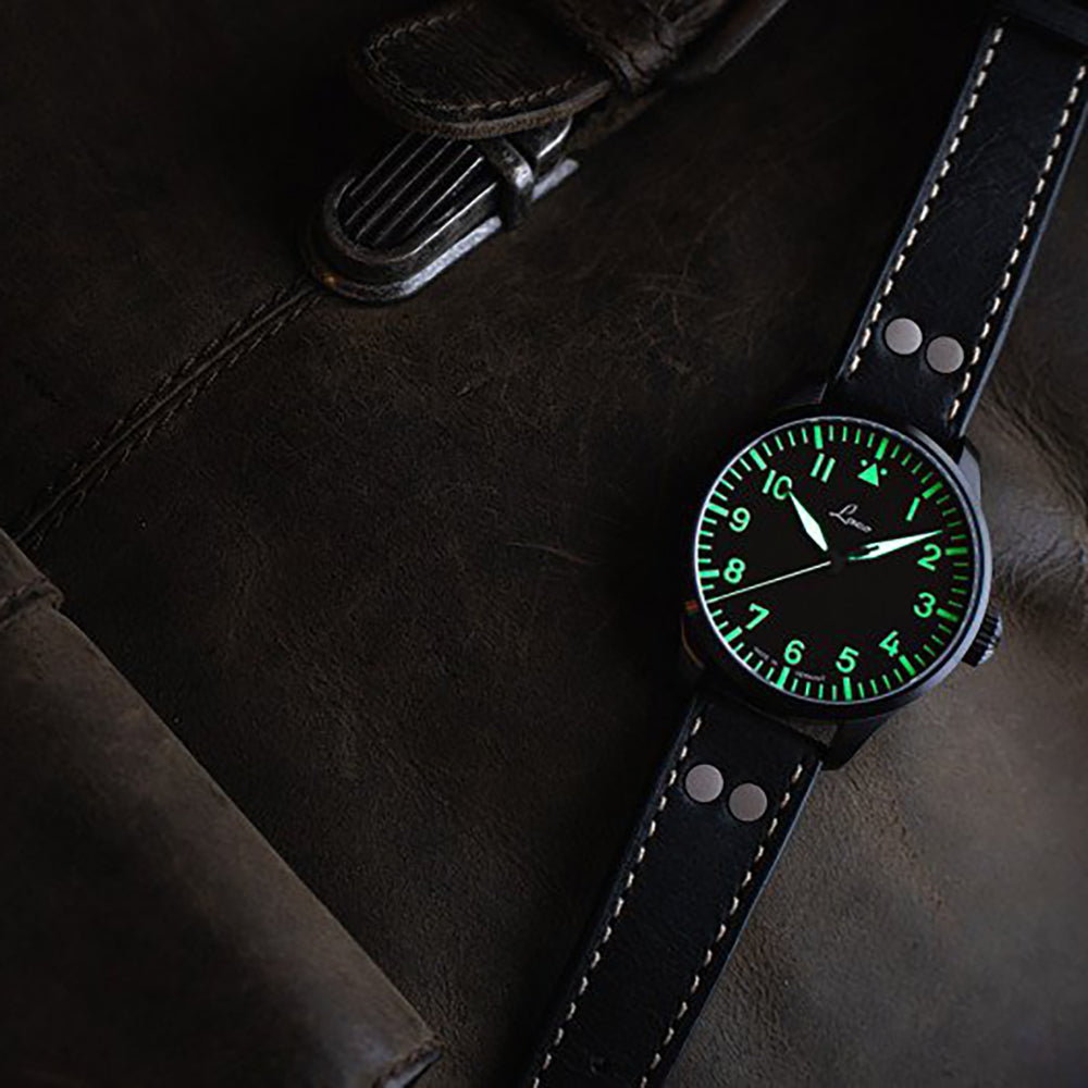 LACO PILOT WATCHES BASIC ALTENBURG 42 MM AUTOMATIC - Red Army Watches