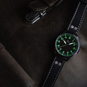 LACO PILOT WATCHES BASIC ALTENBURG 42 MM AUTOMATIC - Red Army Watches