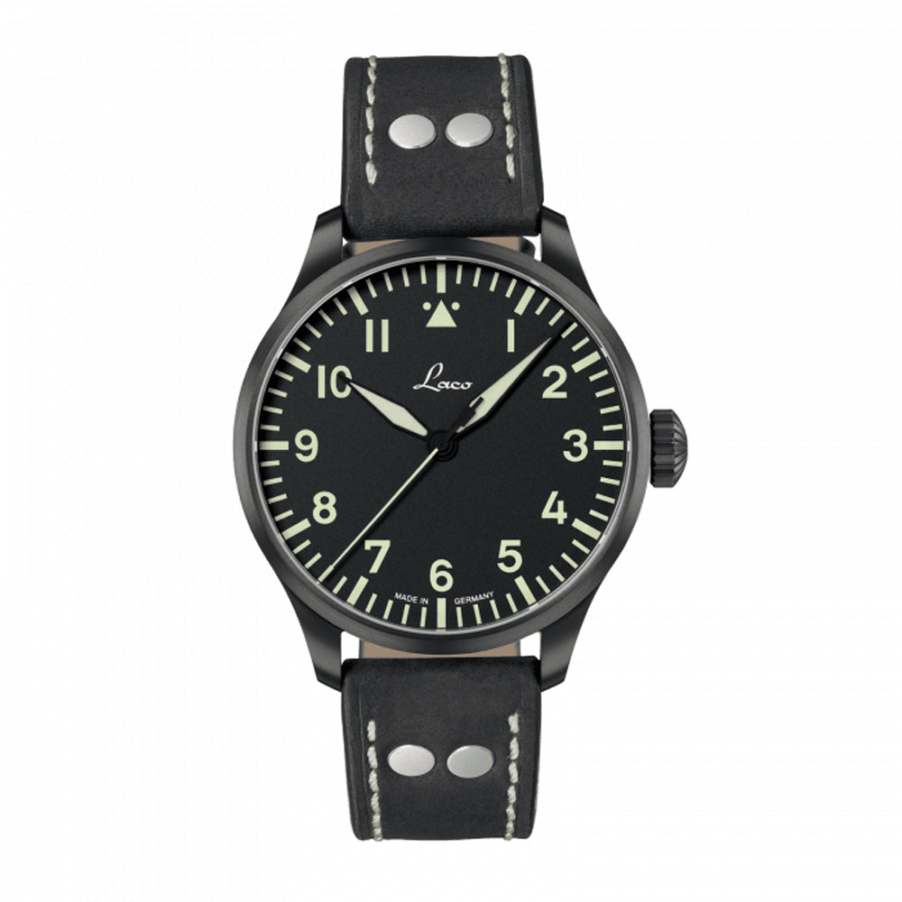 LACO PILOT WATCHES BASIC ALTENBURG 42 MM AUTOMATIC - Red Army Watches