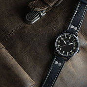 LACO PILOT WATCHES BASIC ALTENBURG 42 MM AUTOMATIC - Red Army Watches