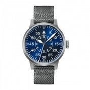 LACO PILOT WATCH ORIGINAL PADERBORN BLAUE STUNDE 42 MM AUTOMATIC - Red Army Watches