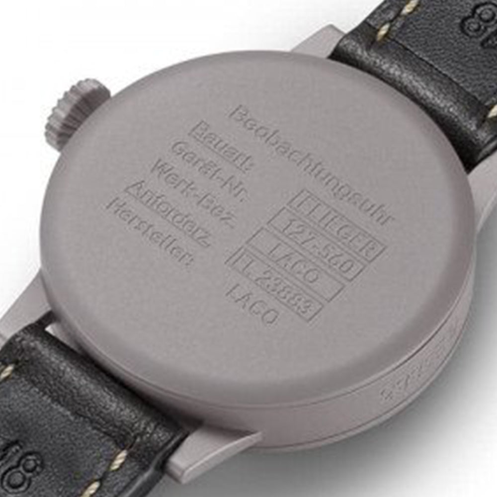 LACO PILOT WATCH ORIGINAL MÜLHEIM AN DER RUHR 39 MM HANDWINDING - Red Army Watches