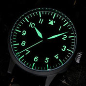LACO PILOT WATCH ORIGINAL MÜLHEIM AN DER RUHR 39 MM HANDWINDING - Red Army Watches