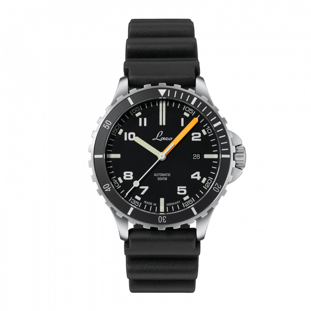 LACO SPORT WATCHES HIMALAYA 42 MM AUTOMATIC - Red Army Watches