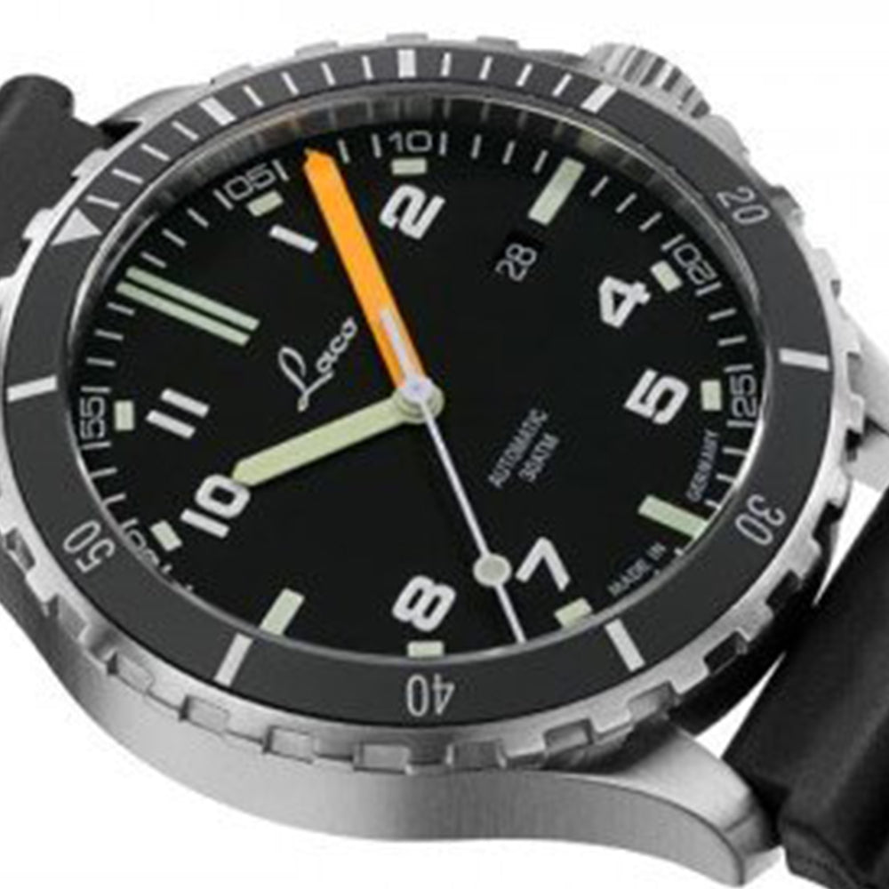 LACO SPORT WATCHES HIMALAYA 42 MM AUTOMATIC - Red Army Watches