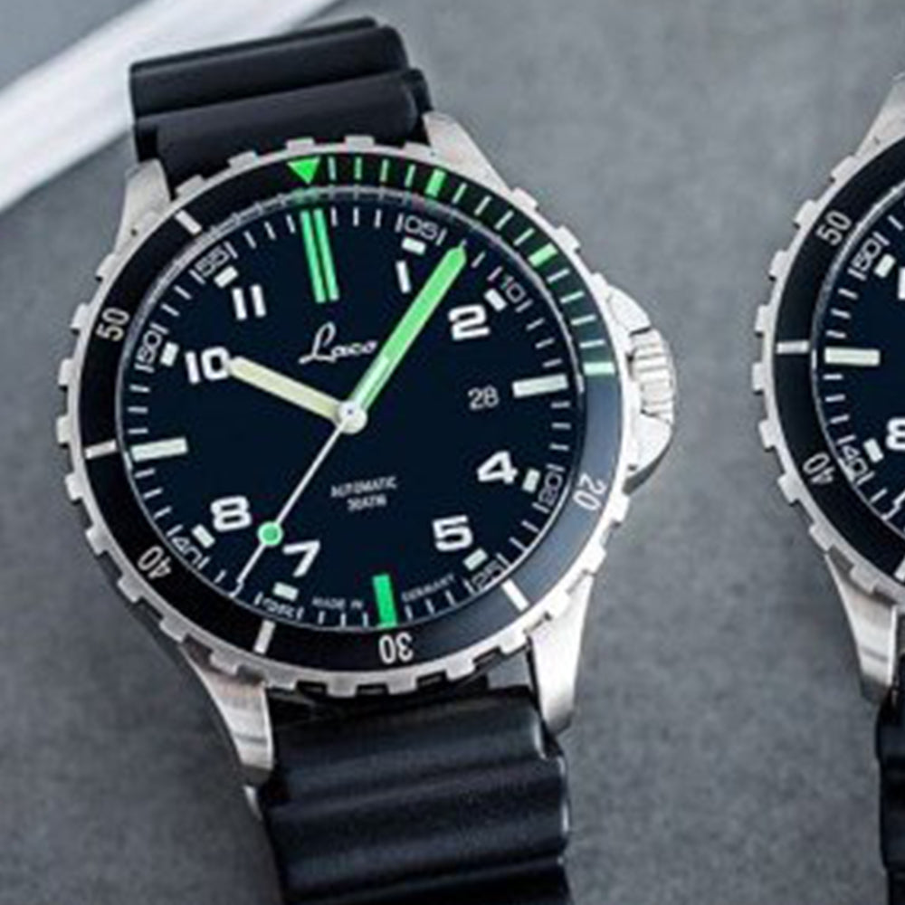 LACO SPORT WATCHES MOJAVE 42 MM AUTOMATIC - Red Army Watches