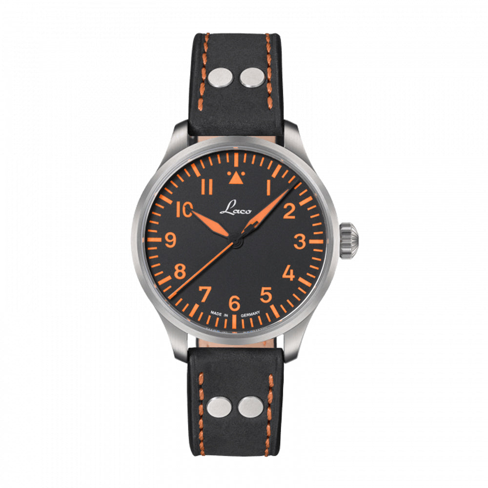 LACO PILOT WATCHES BASIC NEAPEL 39 MM AUTOMATIC - Red Army Watches