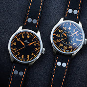 LACO PILOT WATCHES BASIC NEAPEL 39 MM AUTOMATIC - Red Army Watches