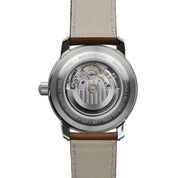 ZEPPELIN MEN'S AUTOMATIC WATCH WITH REGULATOR AND LEATHER STRAP - Red Army Watches