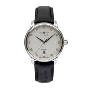 ZEPPELIN MEN'S AUTOMATIC WATCH WITH DATE AND LEATHER STRAP - Red Army Watches