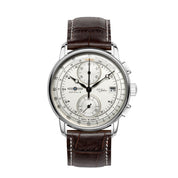 ZEPPELIN MEN'S QUARTZ CHRONOGRAPH WITH LEATHER STRAP - Red Army Watches