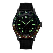 BALTIC AQUASCAPHE GMT ORANGE - Red Army Watches