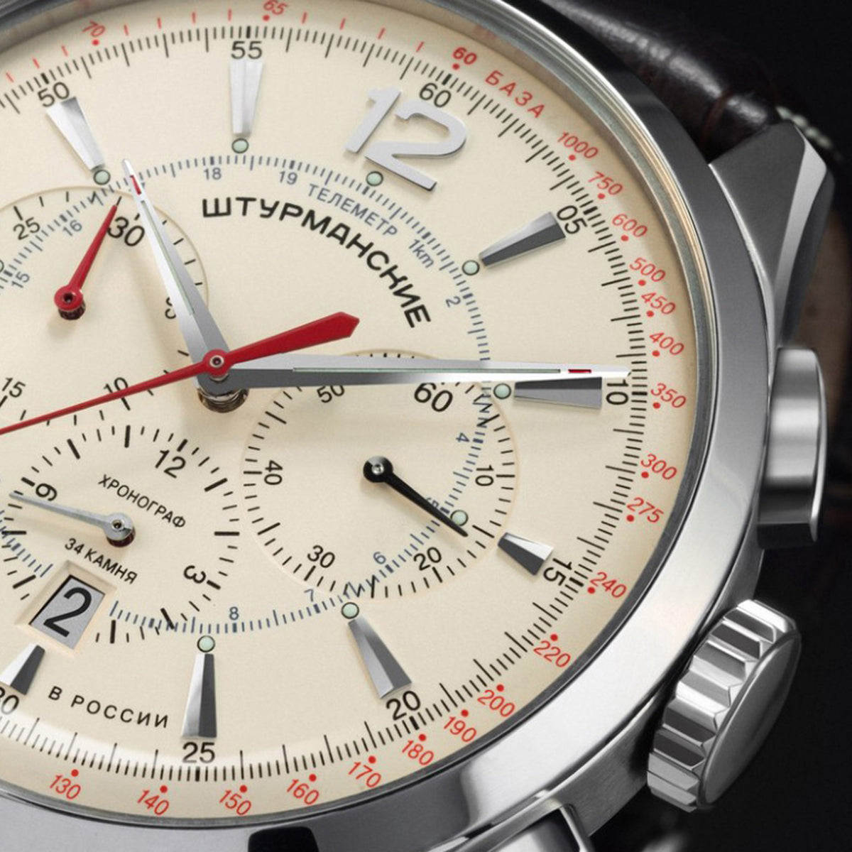 Sturmanskie Open Space Chronograph NE88/1855992 - Red Army Watches