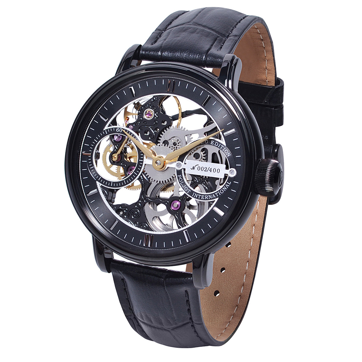 POLJOT INTERNATIONAL Skeleton Nicolai II 9211.1940216 - Red Army Watches