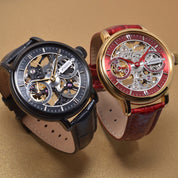 POLJOT INTERNATIONAL Skeleton Nicolai II 9211.1940216 - Red Army Watches