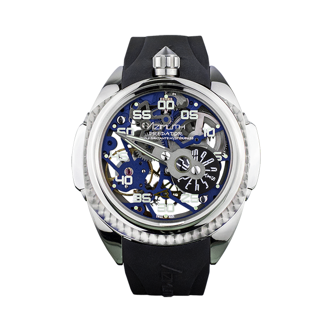 AZIMUTH Predator 2.0 Blue - Red Army Watches Malaysia