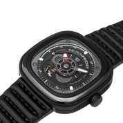 SEVENFRIDAY P3C/06 RACER III WITH LEATHER STRAP - Red Army Watches