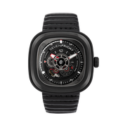 SEVENFRIDAY P3C/06 RACER III WITH LEATHER STRAP - Red Army Watches