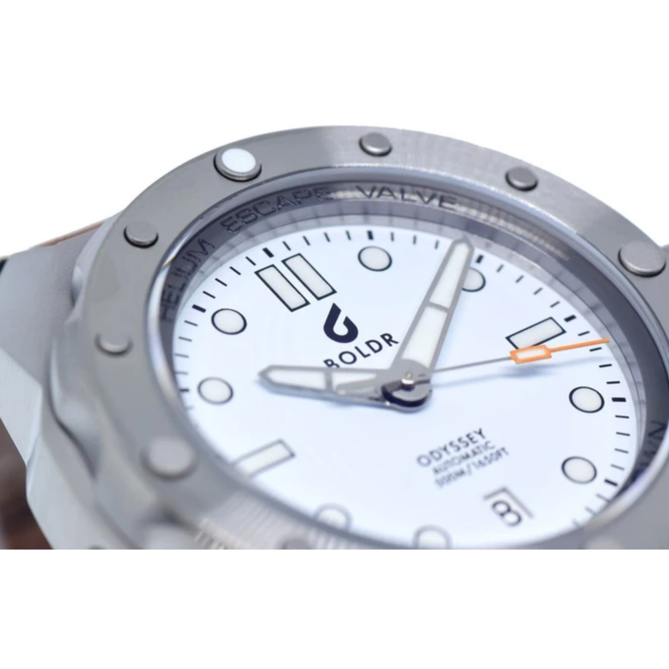 BOLDR Odyssey White Ice - Red Army Watches Malaysia