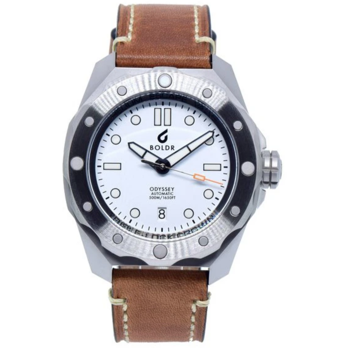 BOLDR Odyssey White Ice - Red Army Watches Malaysia