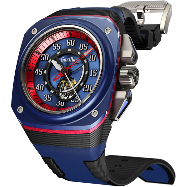 GORILLA Fastback GT Blue Demon Limited Edition - Red Army Watches 