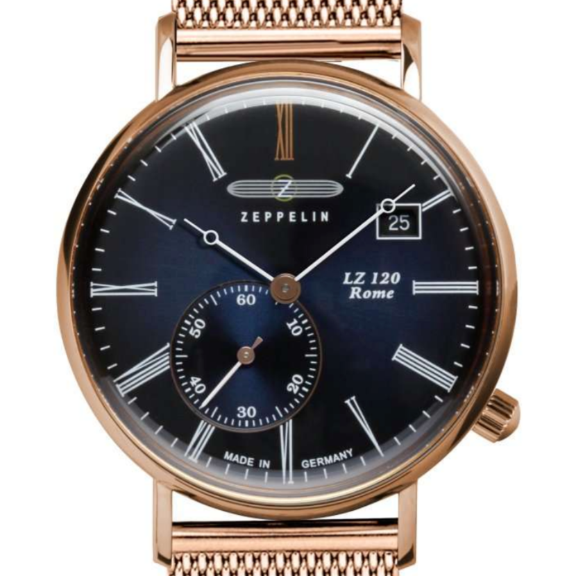ZEPPELIN 7137-M3 LZ120 Rome Lady Rose Gold MB - Red Army Watches