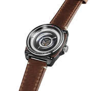 TACS Automatic Vintage Lens II - Telephoto Leather - Red Army Watches Malaysia