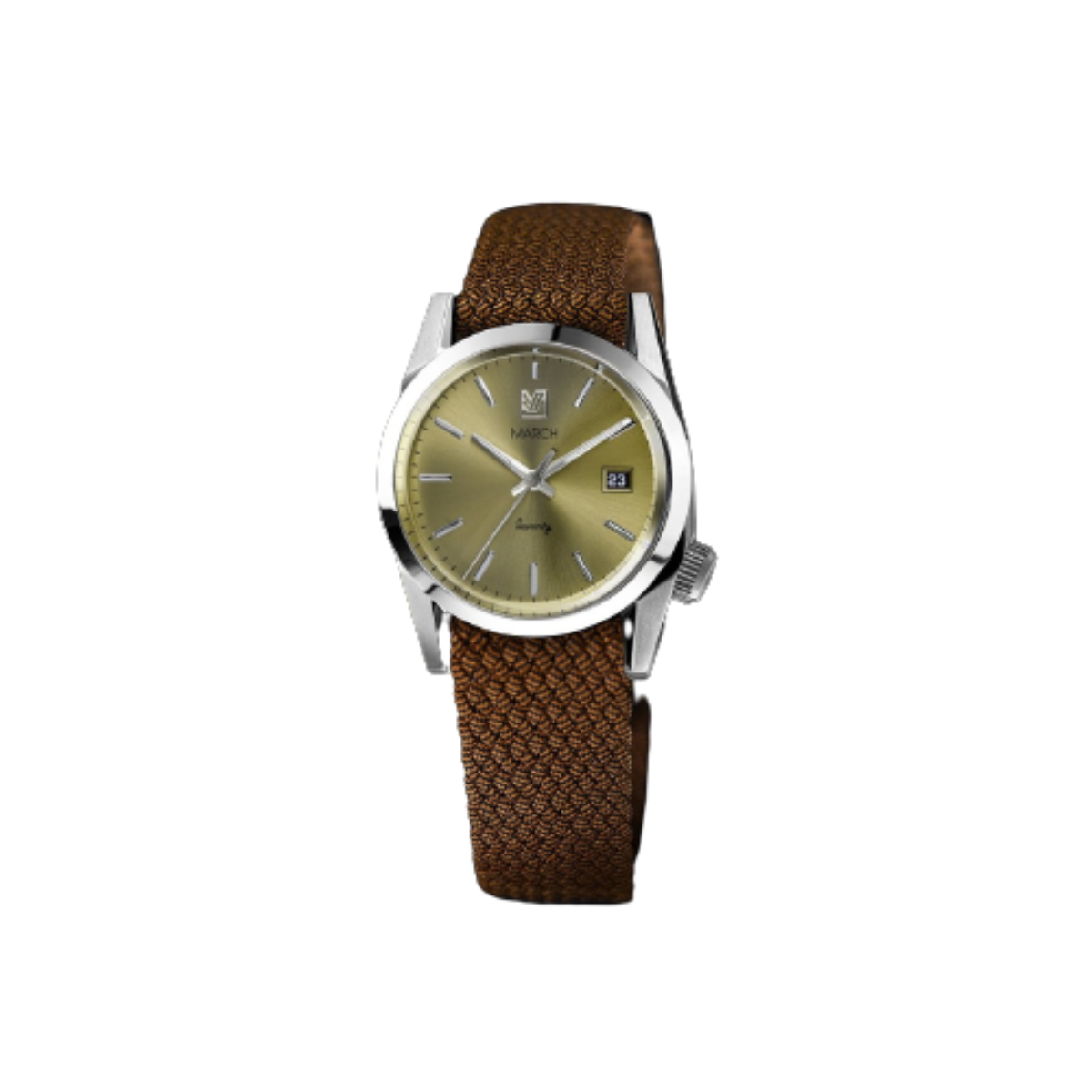 MARCH LA.B Seventy 2 – Gold Dial SS - Red Army Watches