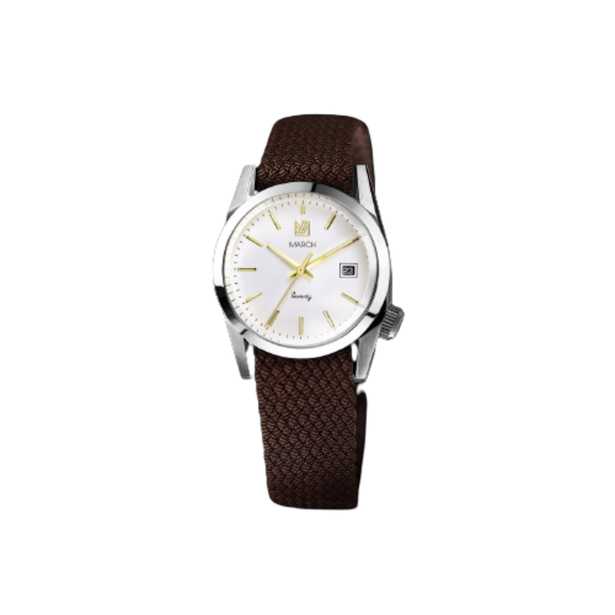 MARCH LA.B Seventy 1 – Silver Dial SS - Red Army Watches