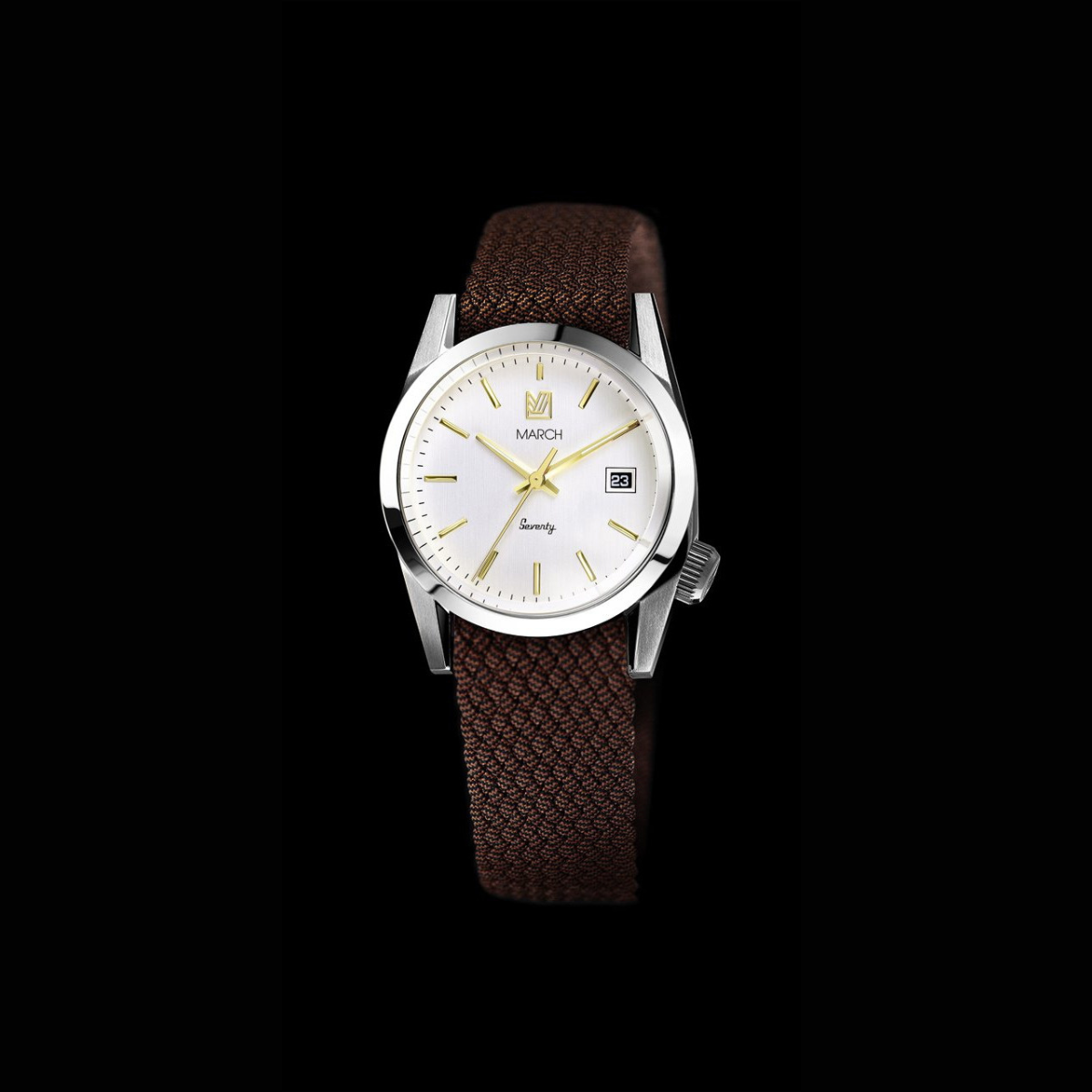 MARCH LA.B Seventy 1 – Silver Dial SS - Red Army Watches