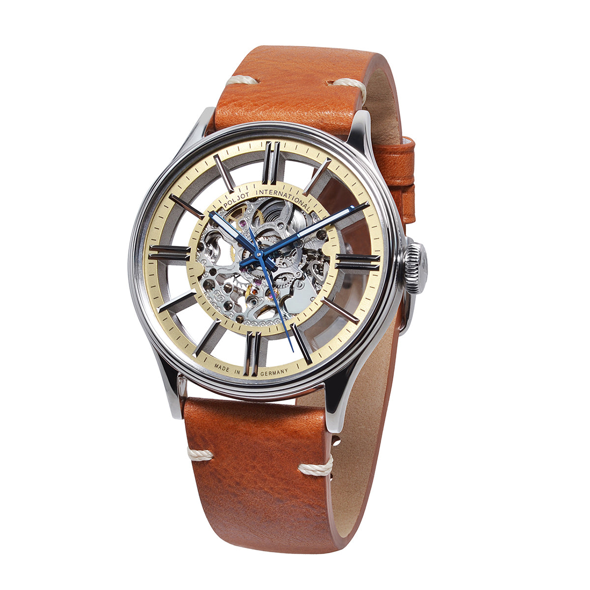 POLJOT INTERNATIONAL Vintage Skeleton 6114.1220102 - Red Army Watches
