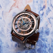 POLJOT INTERNATIONAL Vintage Skeleton 6114.1220103 - Red Army Watches