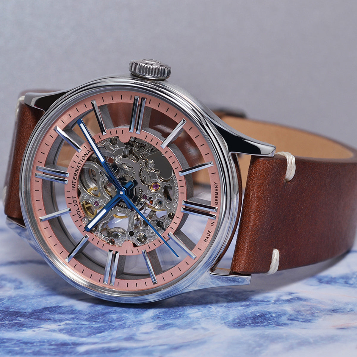 POLJOT INTERNATIONAL Vintage Skeleton 6114.1220103 - Red Army Watches