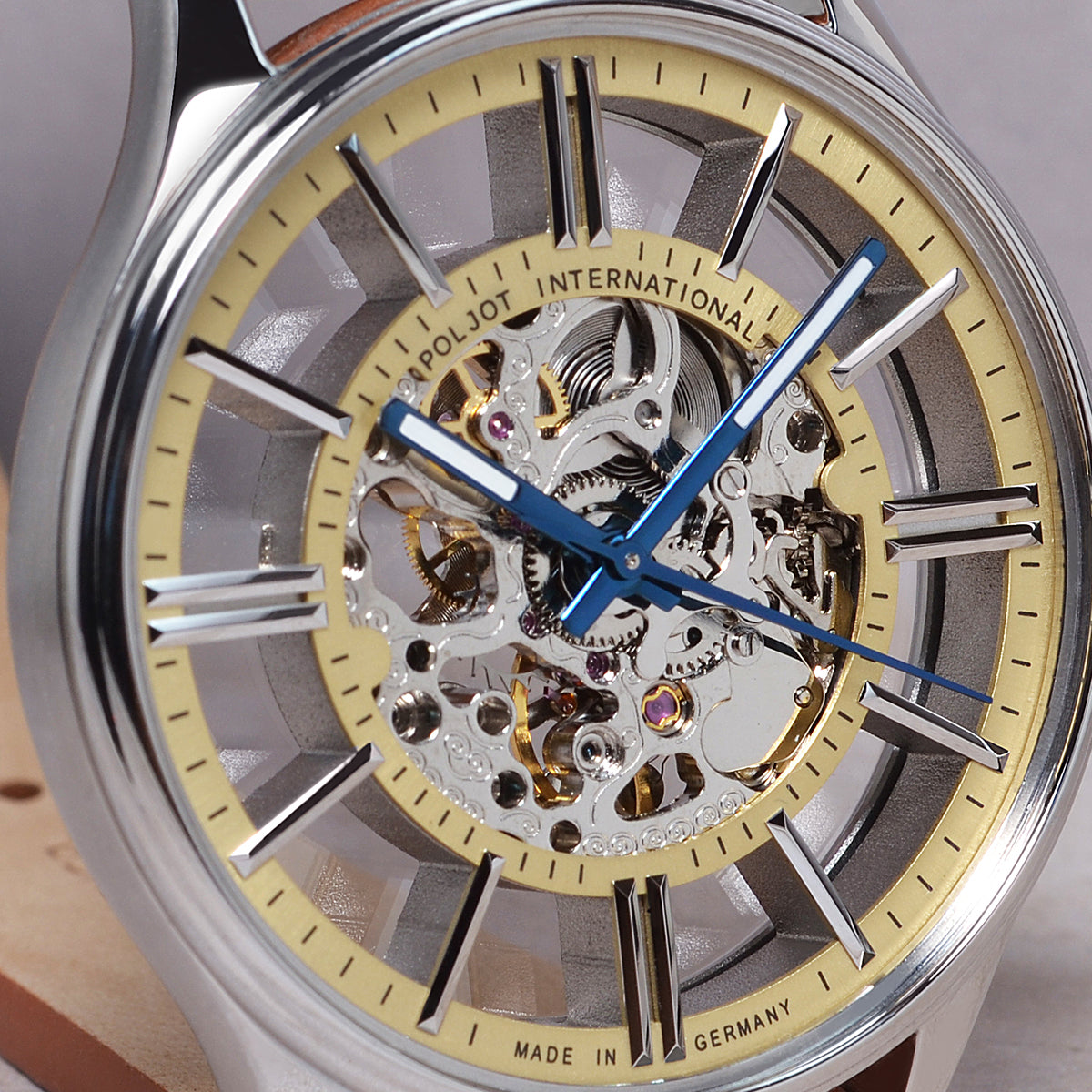 POLJOT INTERNATIONAL Vintage Skeleton 6114.1220102 - Red Army Watches